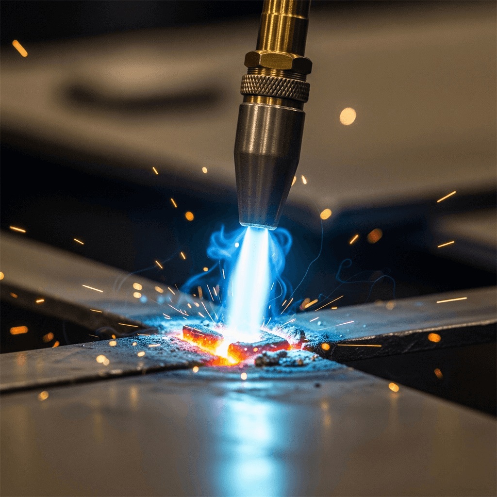 hydrogen technology hho welding torch close up
