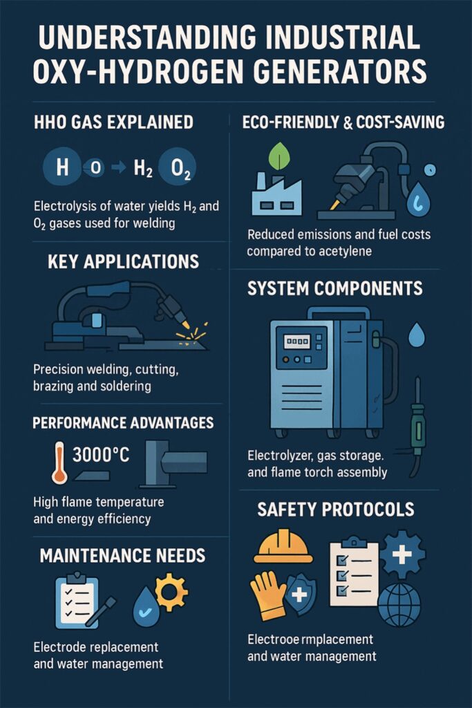 understanding industrial oxy hydrogen generators