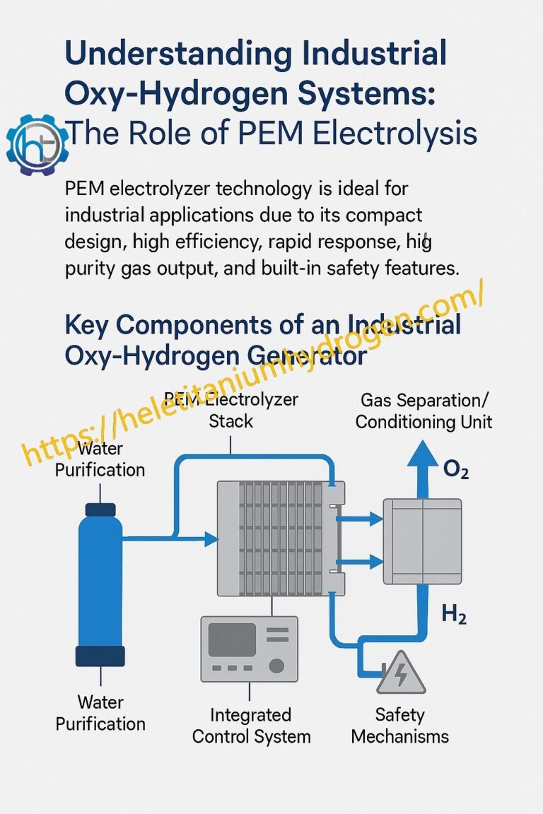 Oxy-Hydrogen Welding Generators | Hele Titanium Hydrogen