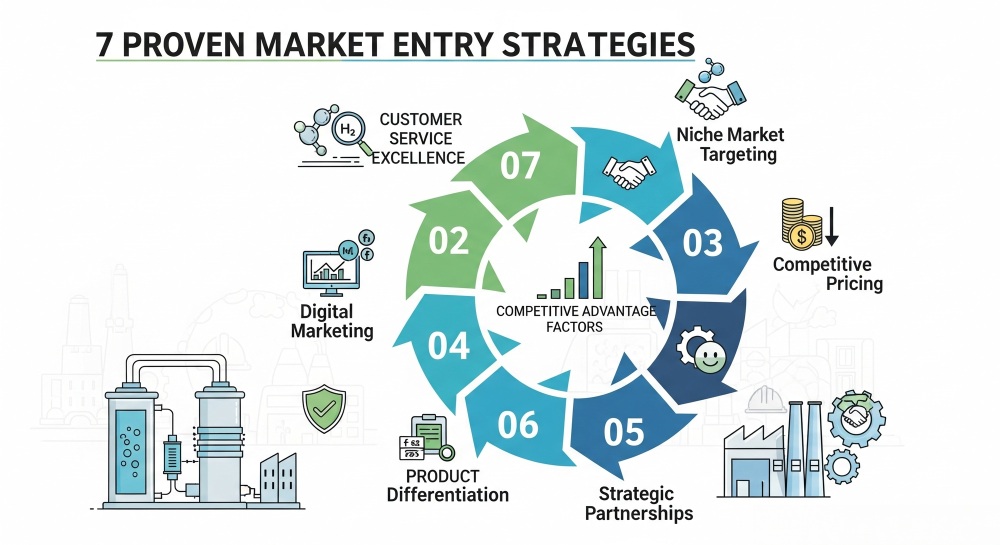 7 step hydrogen generator market entry framework 3