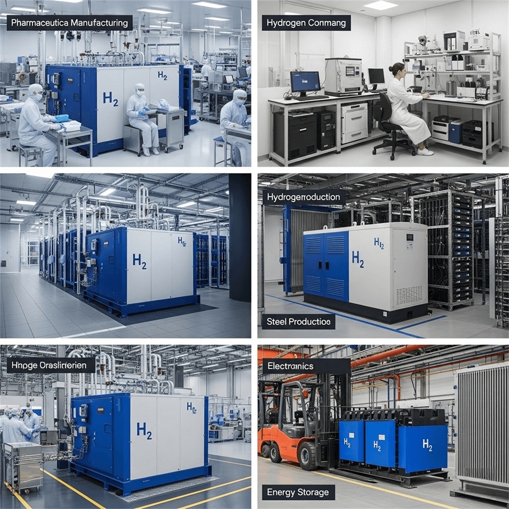 8 hydrogen generator industrial applications use cases
