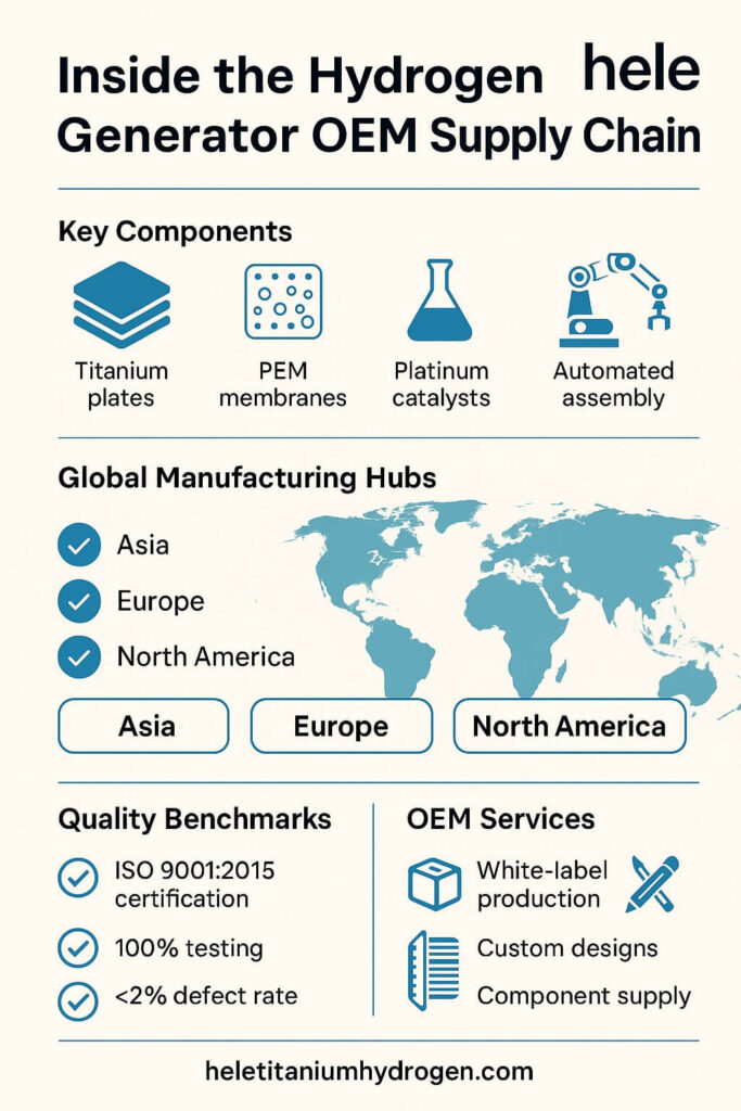 hele hydrogen generator oem supply infographic