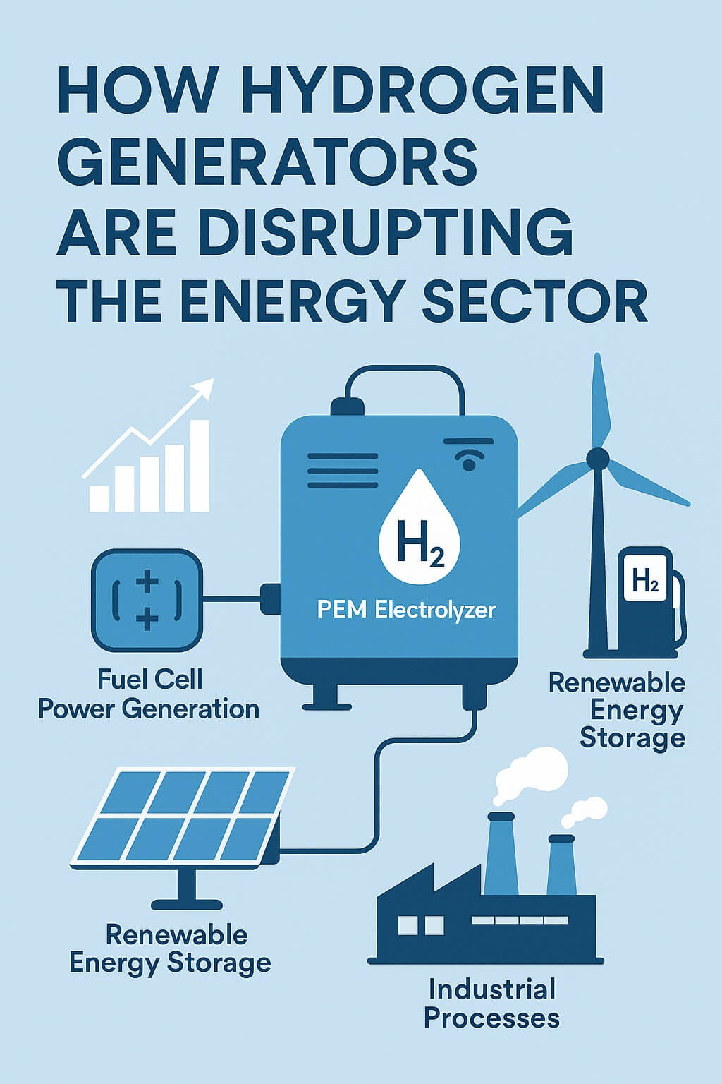 how hydrogen generators disrupt energy sector