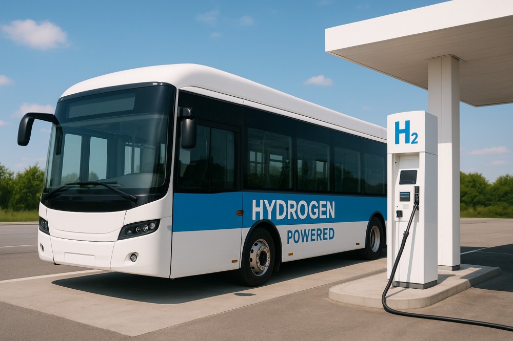 hydrogen bus refueling station