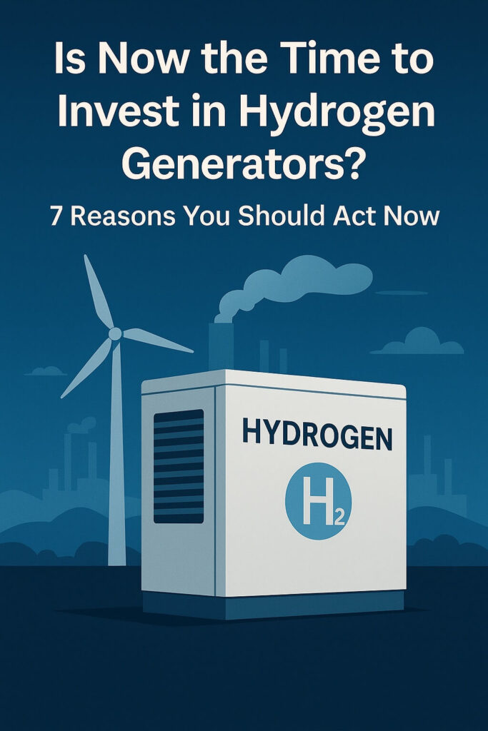hydrogen generator investment opportunities