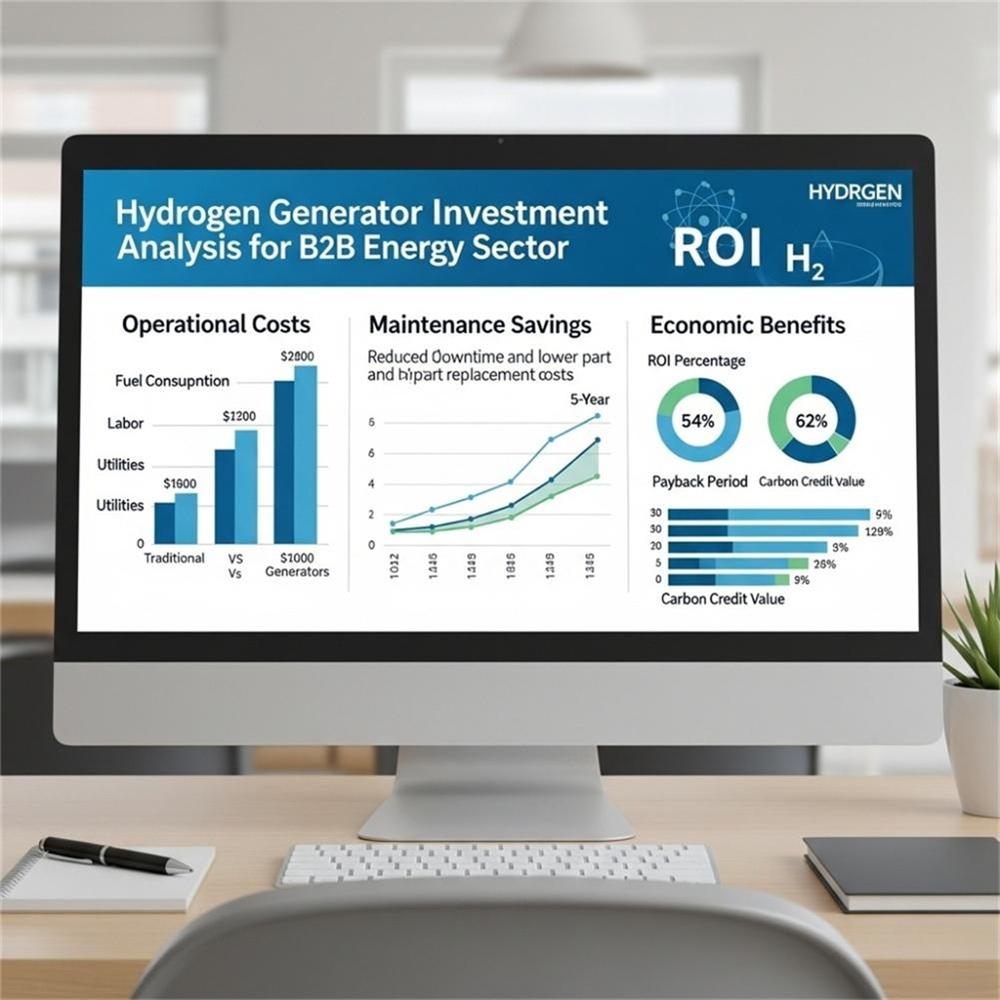 hydrogen generator roi cost analysis chart