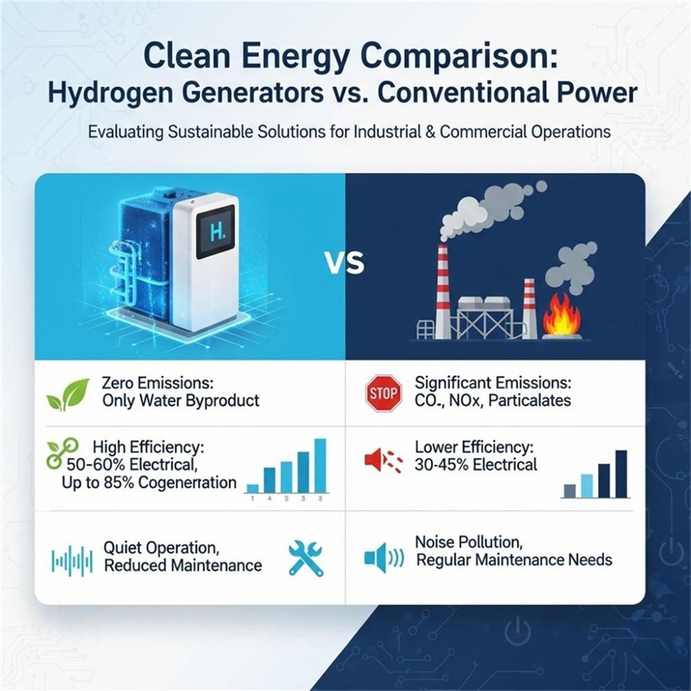 hydrogen vs traditional energy comparison
