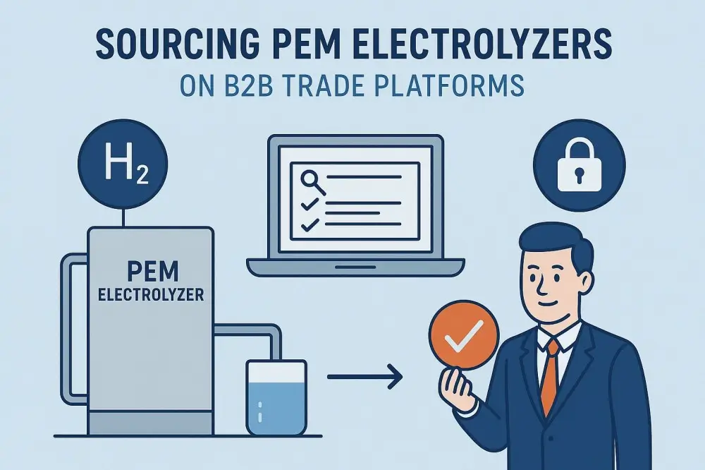 Industrial Hydrogen Production with PEM Electrolyzers