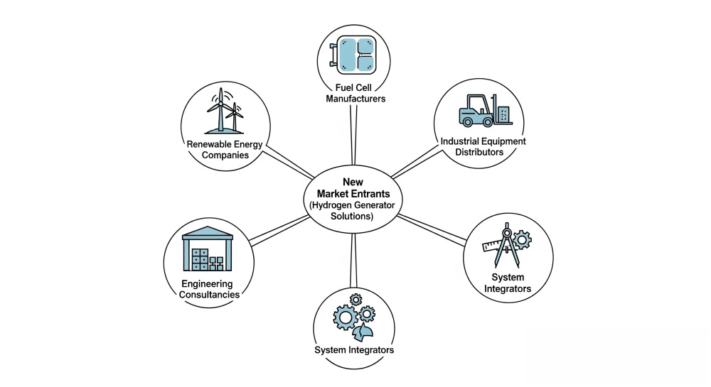 strategic partnerships hydrogen generator business network 5