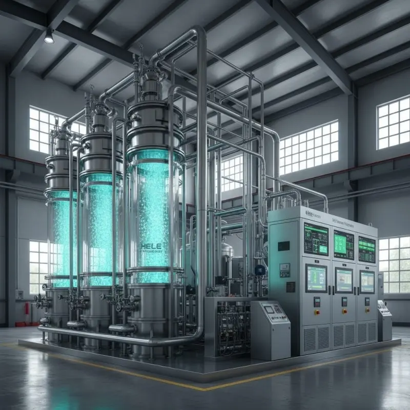 Industrial PEM electrolyzer manufacturers comparison chart with technical specifications and pricing for B2B procurement