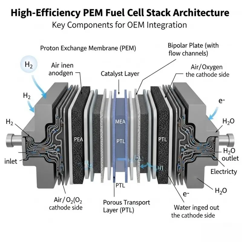 annotated pem stack components diagram oem