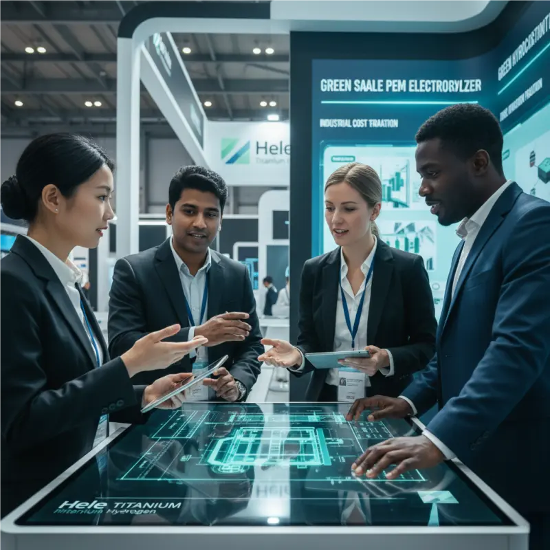 b2b partnership green hydrogen project consultation hele titanium hydrogen