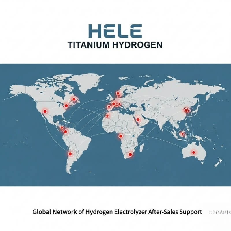 global hydrogen electrolyzer service network