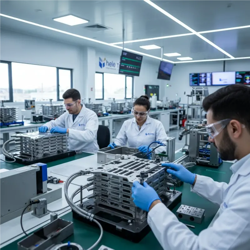 hele hydrogen pem electrolyzer manufacturing facility