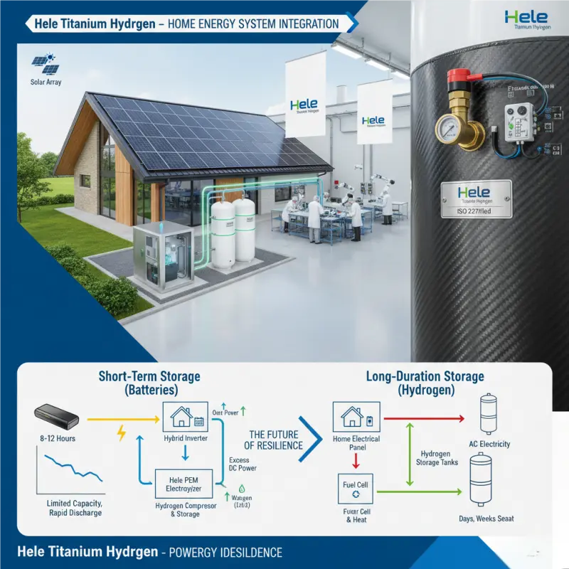 home hydrogen energy independence system