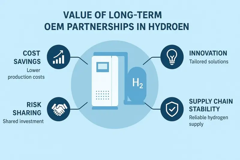 hydrogen oem partnership infographic