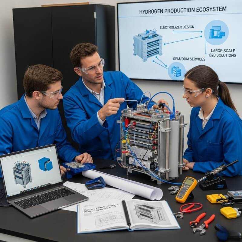 OEM hydrogen generator customization for industrial clients