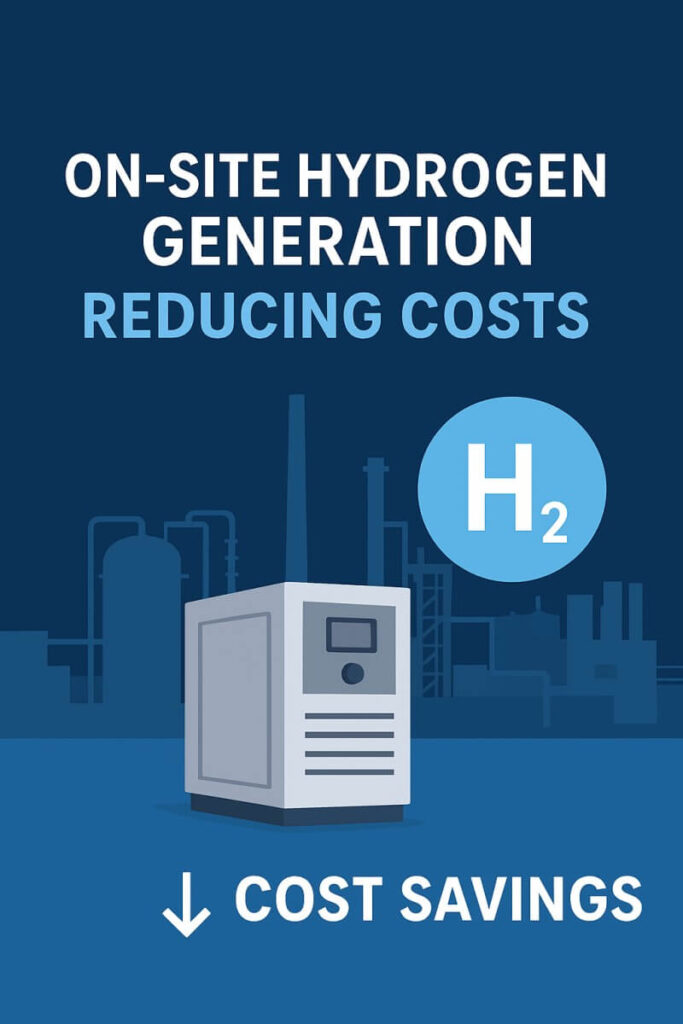onsite hydrogen generation cost savings