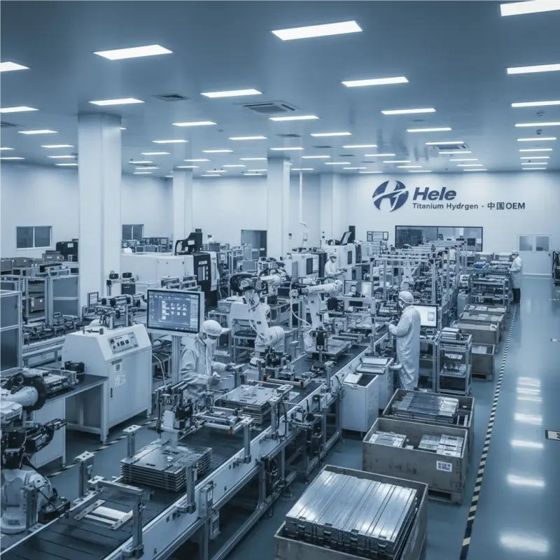 Chinese PEM electrolyzer manufacturing plant with OEM production capacity
