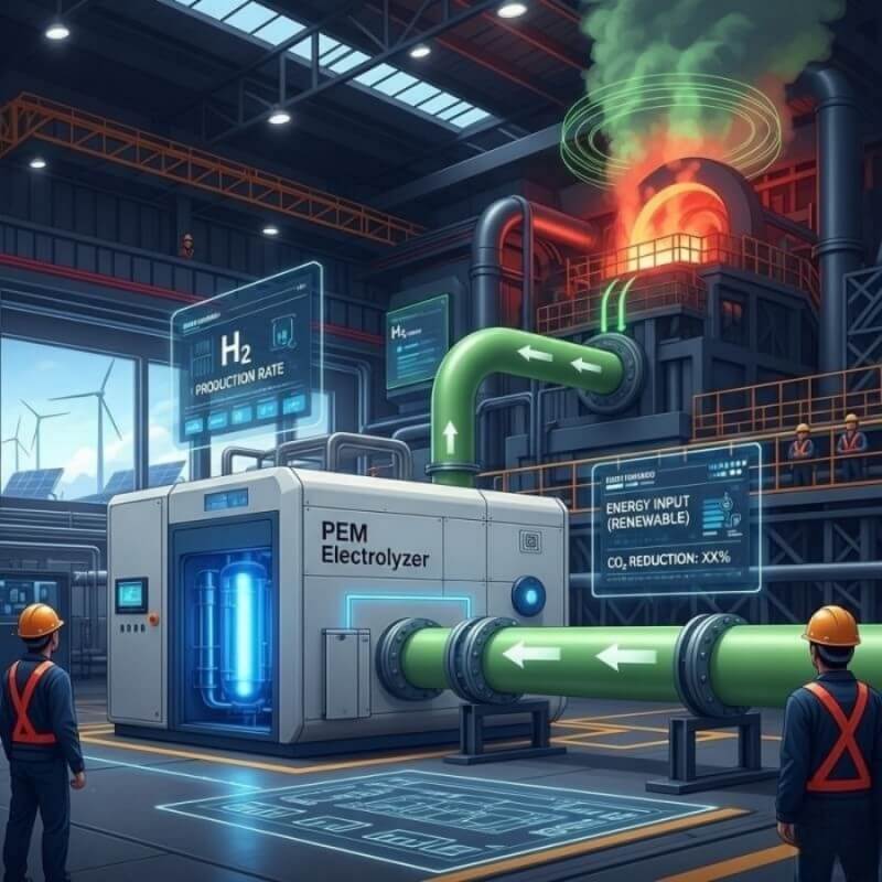 pem electrolyzer industrial deployment