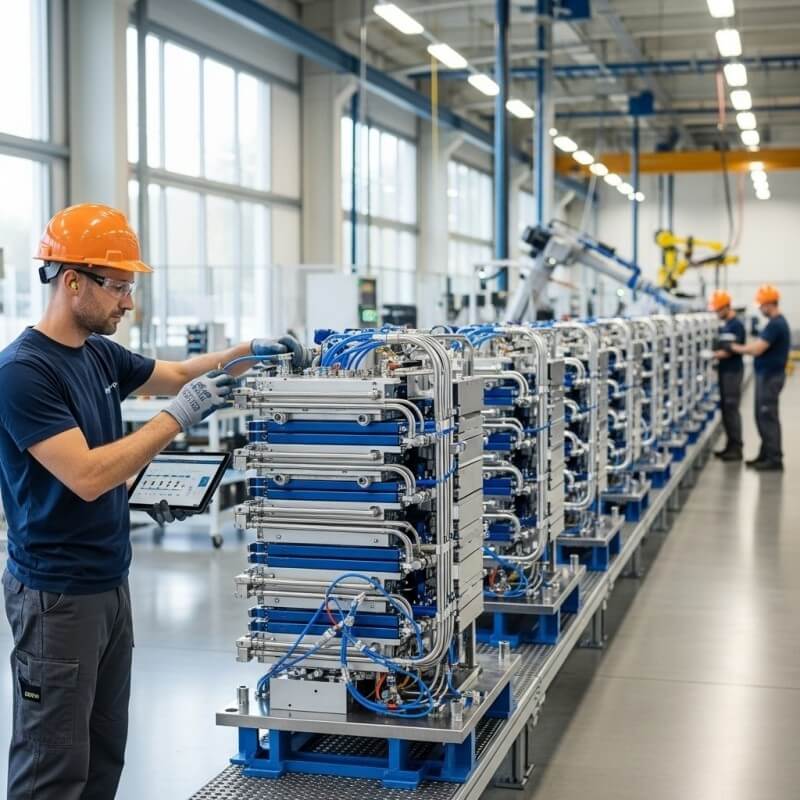 OEM PEM electrolyzer supplier quality inspection