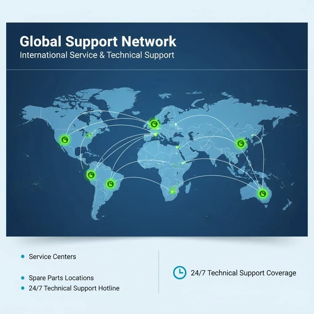 global pem electrolyzer support network map 7