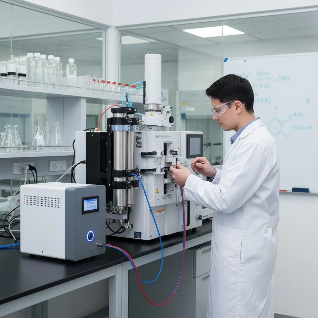 laboratory pem hydrogen generator installation 2